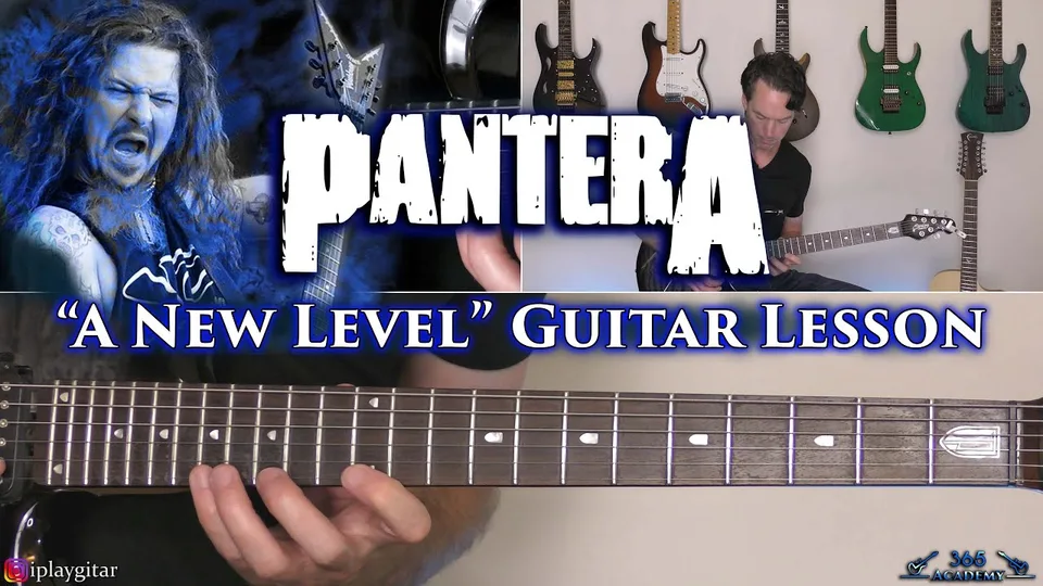 Pantera - A New Level guitar lesson