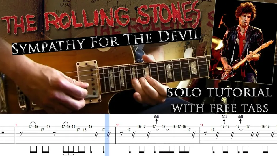 The Rolling Stones - Sympathy For The Devil guitar tab