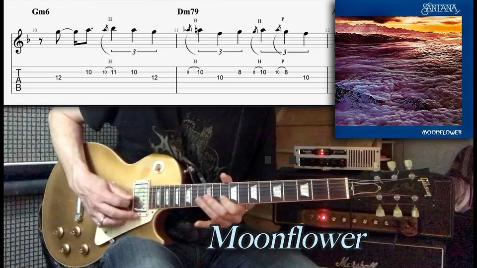 Santana - Moonflower guitar tab