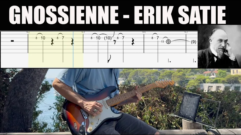 Erik Satie - Gnossienne guitar tab