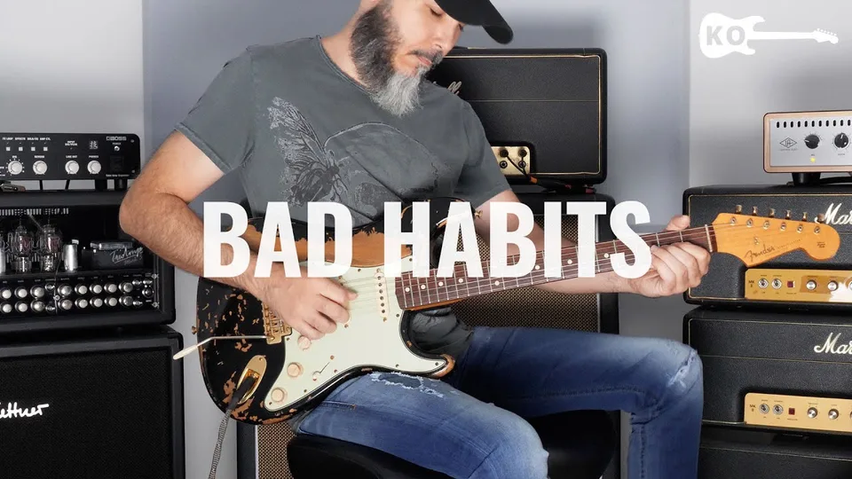 Ed Sheeran - Bad Habits guitar cover