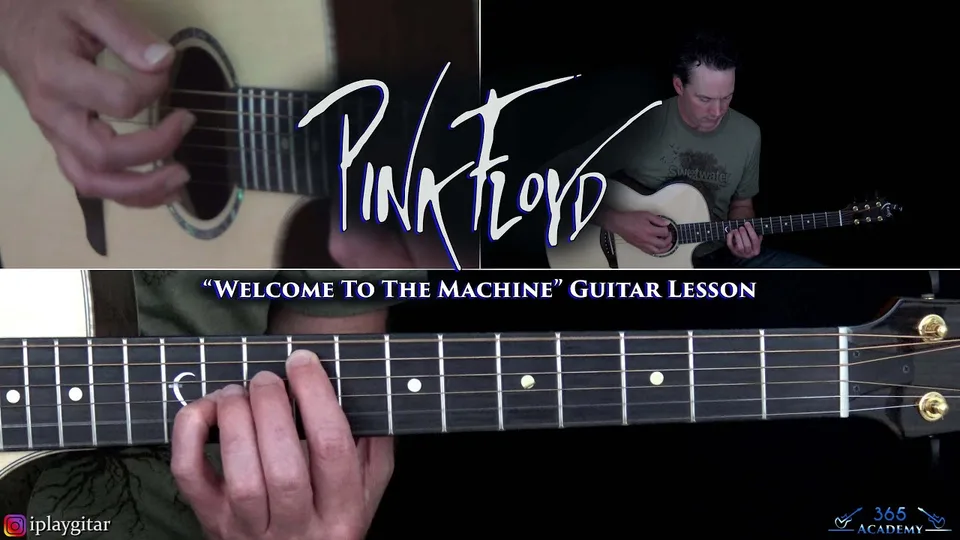 Pink Floyd - Welcome To The Machine guitar lesson