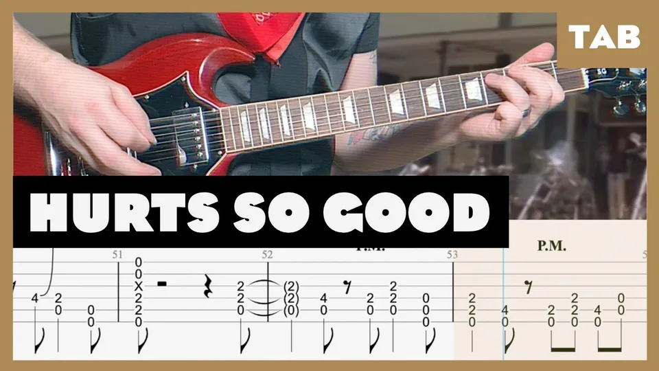 John Mellencamp - Hurts So Good guitar tab