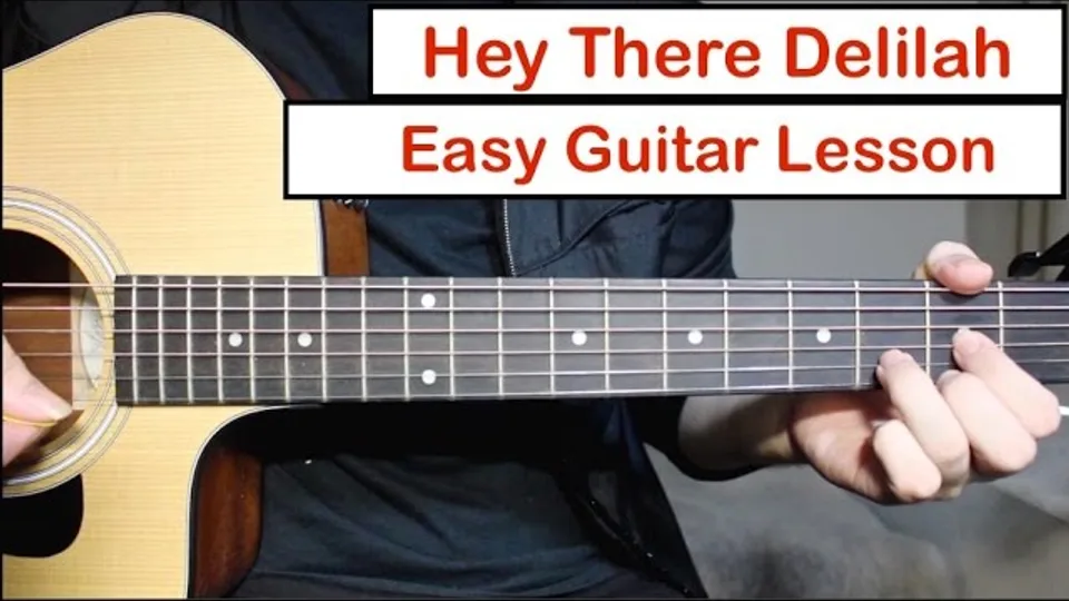 Plain White Ts - Hey There Delilah guitar lesson