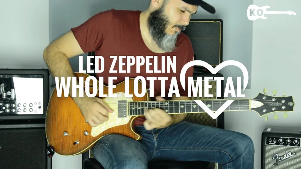 Led Zeppelin - Whole Lotta...METAL guitar cover