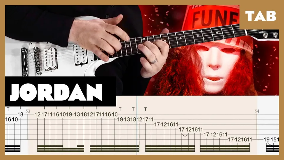 Buckethead - Jordan guitar tab