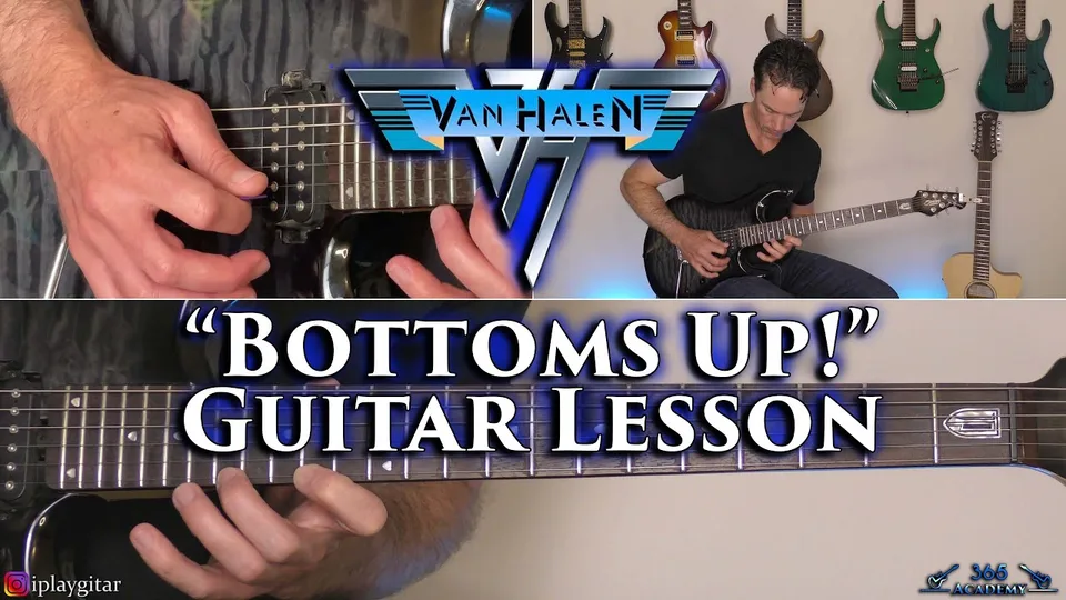 Van Halen - Bottoms Up! guitar lesson