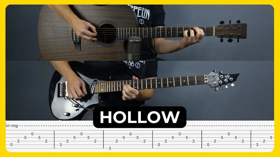 Pantera - Hollow guitar tab