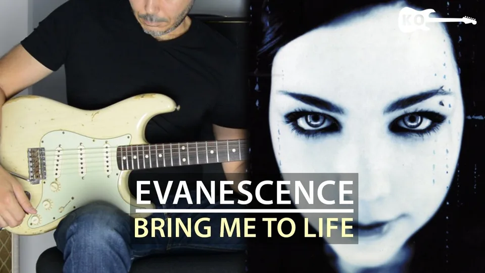 Evanescence - Bring Me To Life guitar cover
