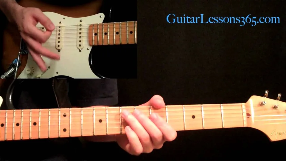 Metallica - Enter Sandman - Verse, PreChorus & Chorus guitar lesson