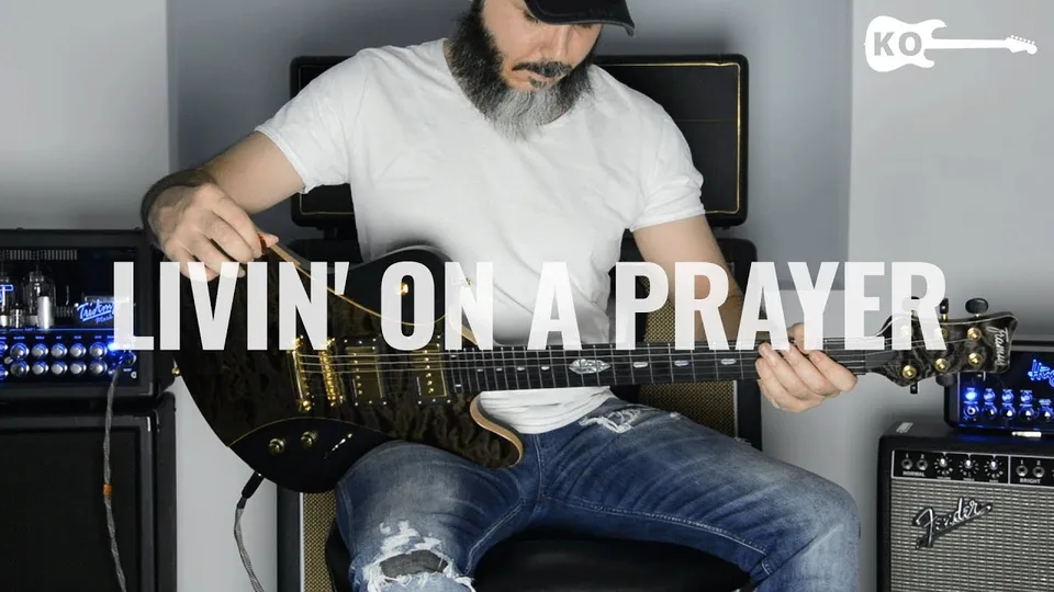 Bon Jovi - Livin' on a Prayer guitar cover