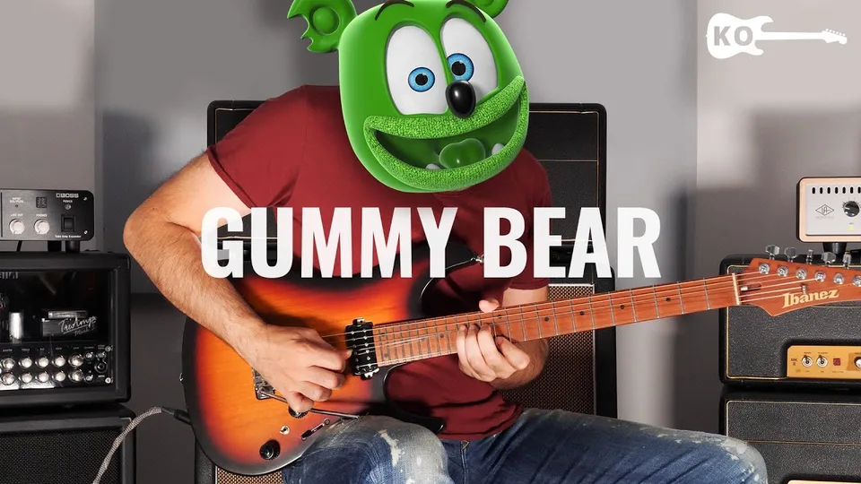 Gummibär - Gummy Bear Song guitar cover