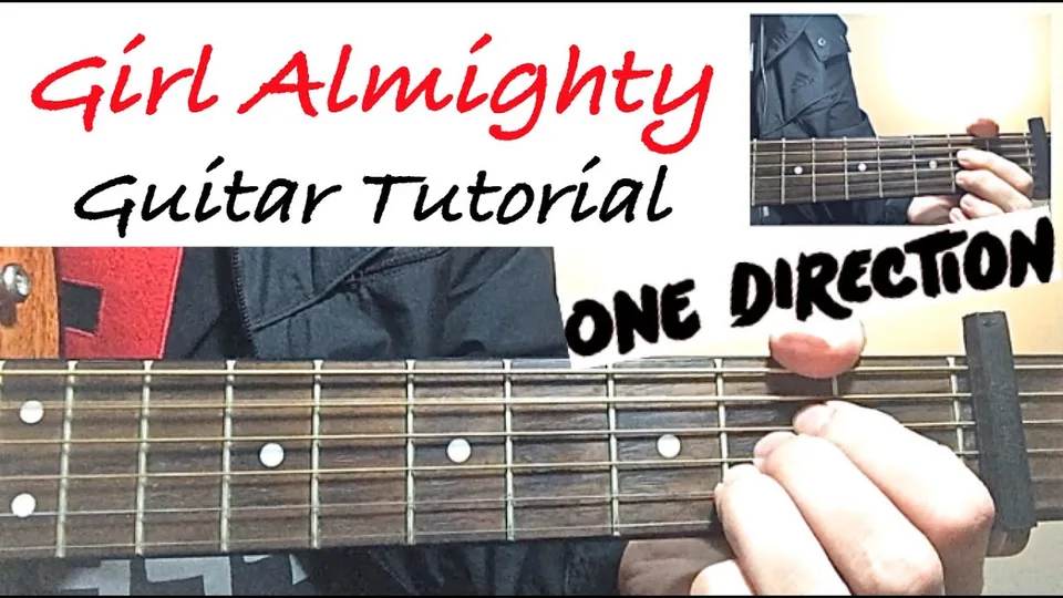 One Direction - GIRL ALMIGHTY guitar lesson