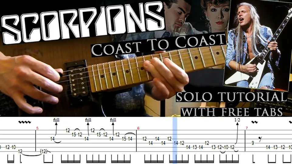 Scorpions - Coast To Coast guitar tab