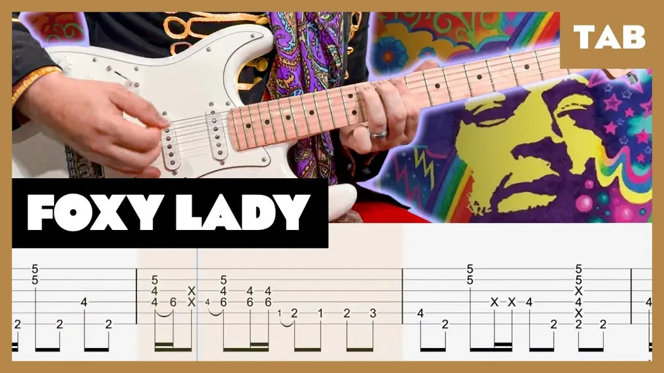 Jimi Hendrix - Foxy Lady guitar tab