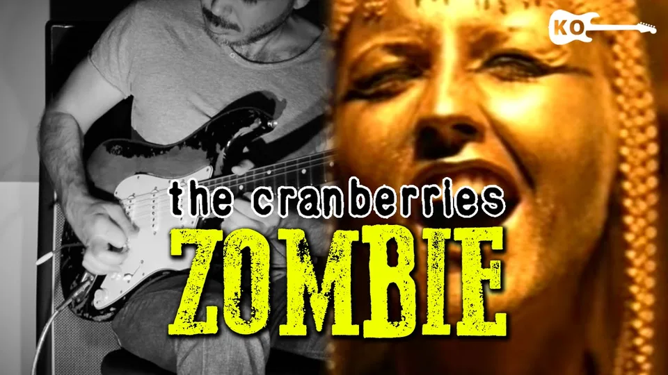 The Cranberries - Zombie guitar cover
