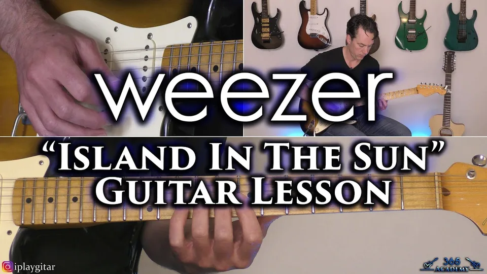 Weezer - Island In The Sun guitar lesson