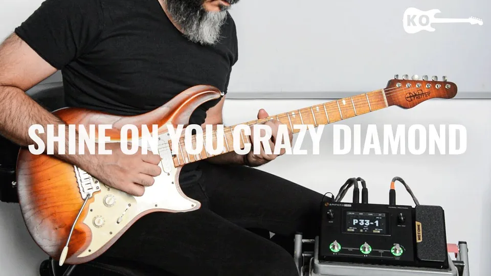 Pink Floyd - Shine On You Crazy Diamond guitar cover
