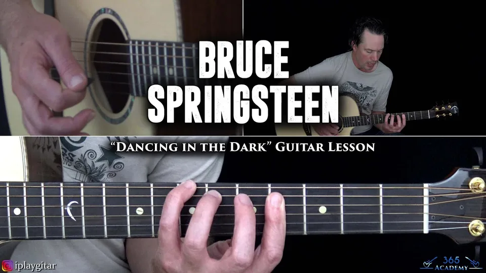 Bruce Springsteen - Dancing In The Dark guitar lesson