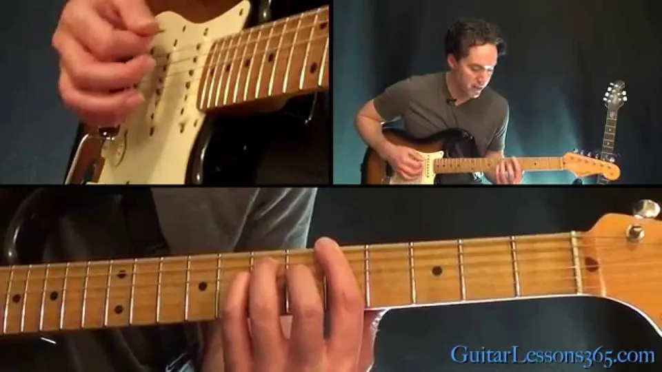 Green Day - 21 Guns guitar lesson