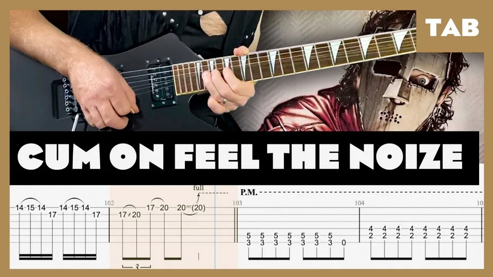 Quiet Riot - Come on Feel the Noize guitar tab