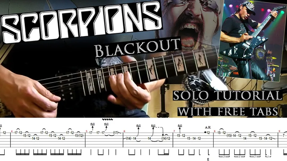 Scorpions - Blackout guitar tab