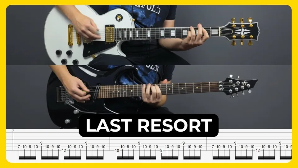 Papa Roach - Last Resort guitar tab