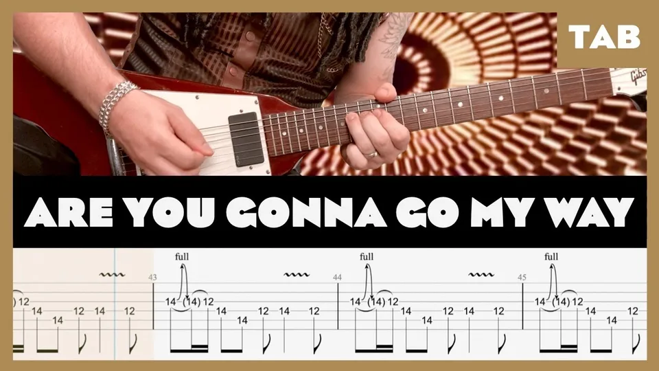 Lenny Kravitz - Are You Gonna Go My Way guitar tab