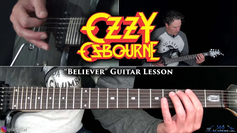 Ozzy Osbourne - Believer guitar lesson