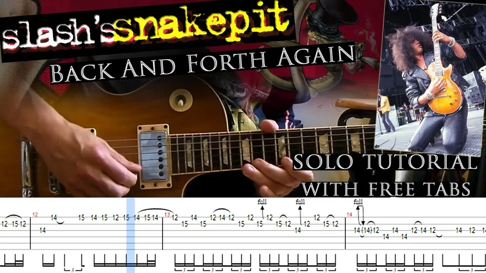 Slash's Snakepit - Back And Forth Again guitar tab