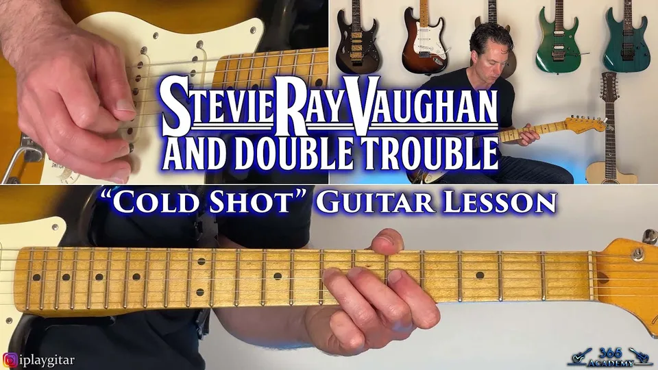 Stevie Ray Vaughan - Cold Shot guitar lesson