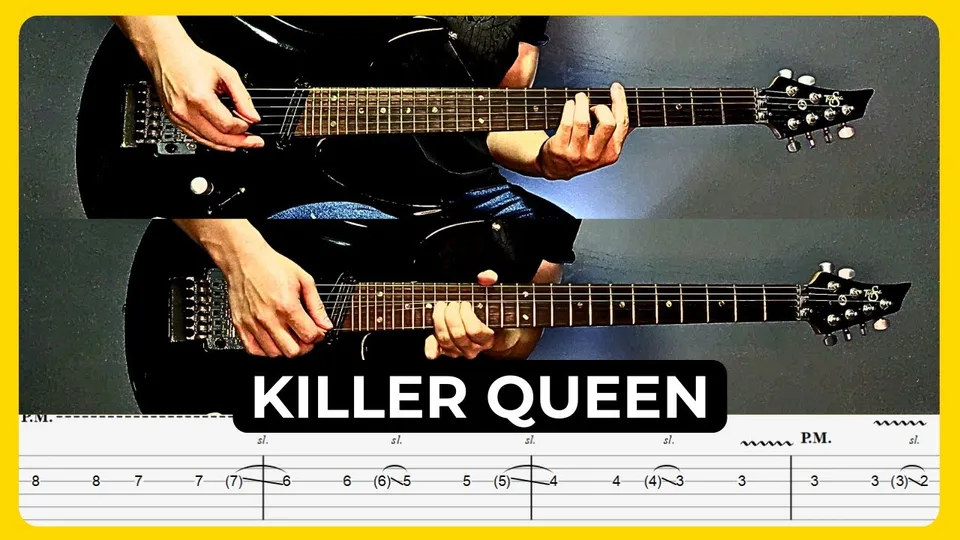 Queen - Killer Queen guitar tab