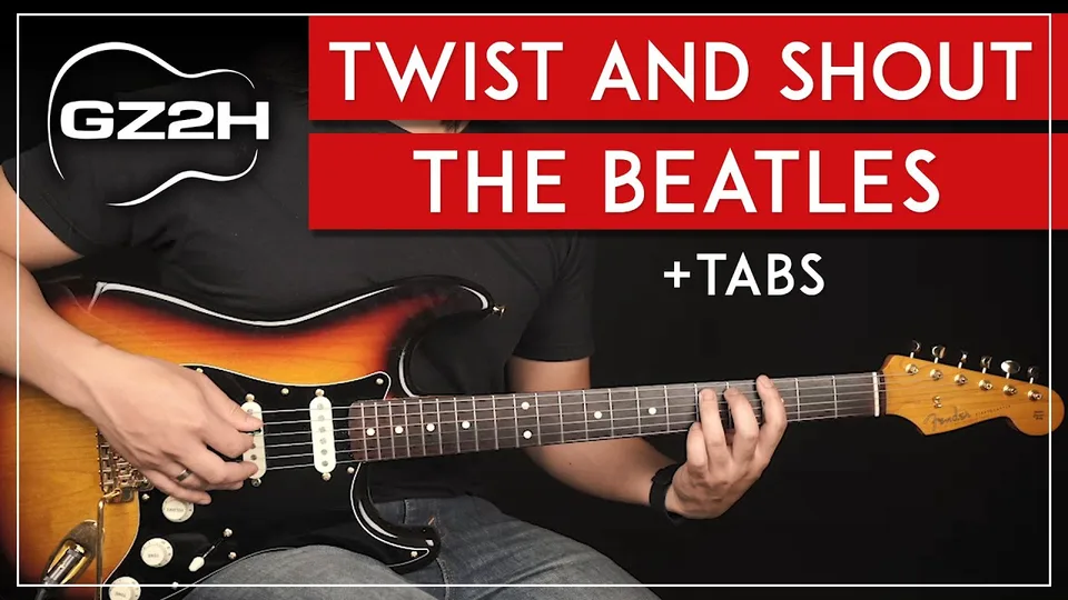 The Beatles - Twist And Shout guitar lesson