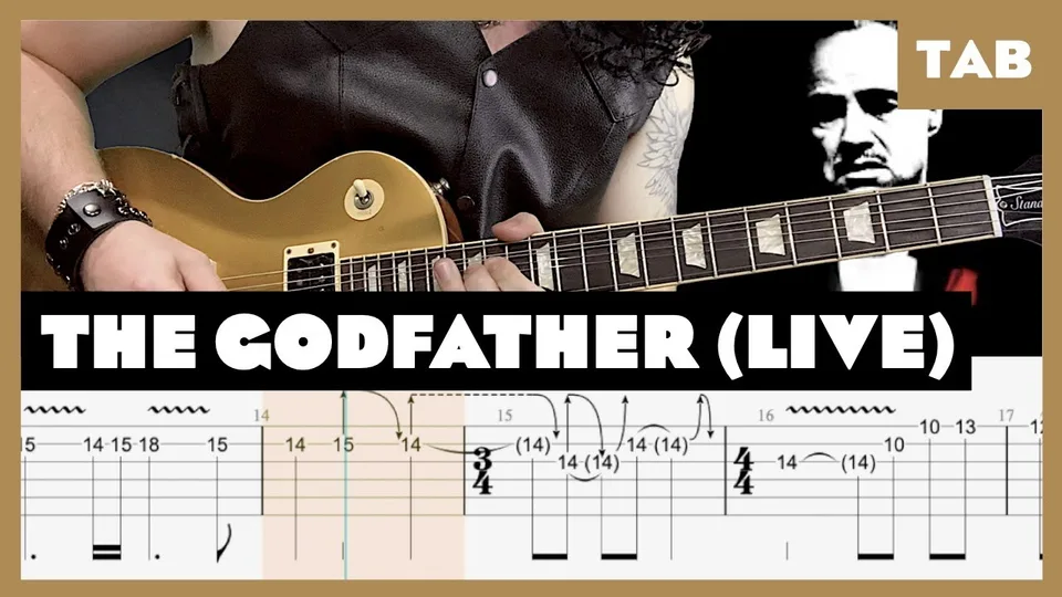 Guns N' Roses - Slash The Godfather guitar tab