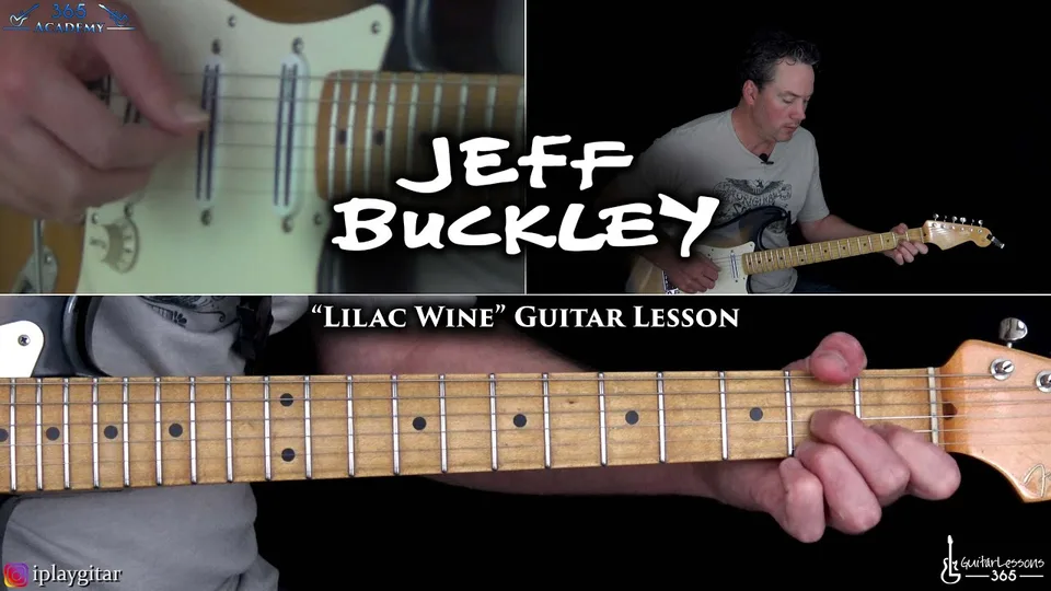 Jeff Buckley - Lilac Wine guitar lesson