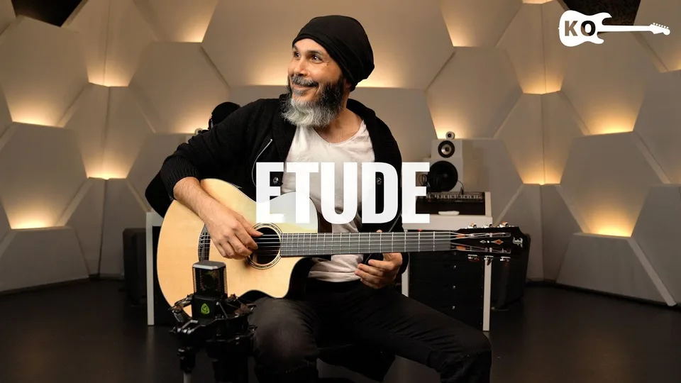 Francisco Tarrega - Etude - Classical guitar cover