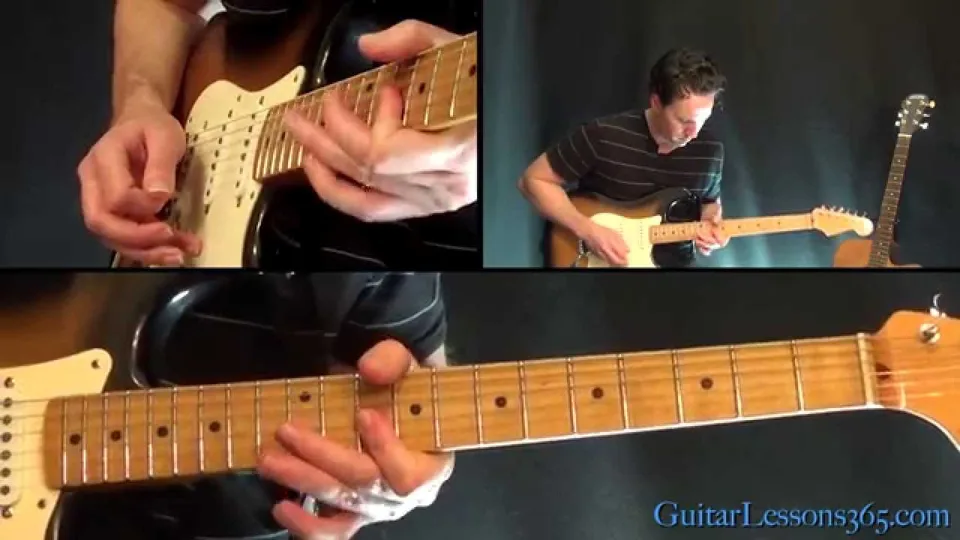 Pink Floyd - Another Brick in the Wall - Solo guitar lesson