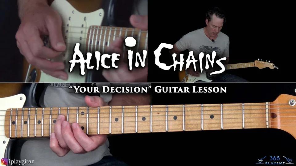Alice In Chains - Your Decision guitar lesson