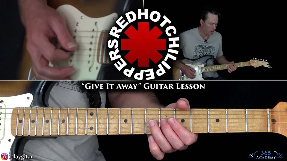 Red Hot Chili Peppers - Give It Away guitar lesson
