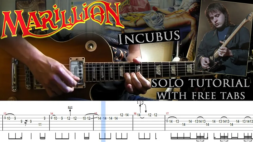 Marillion - Incubus guitar tab