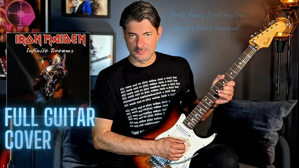 Iron Maiden - Infinite Dreams guitar cover