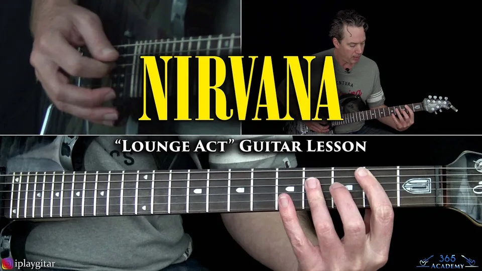 Nirvana - Lounge Act guitar lesson