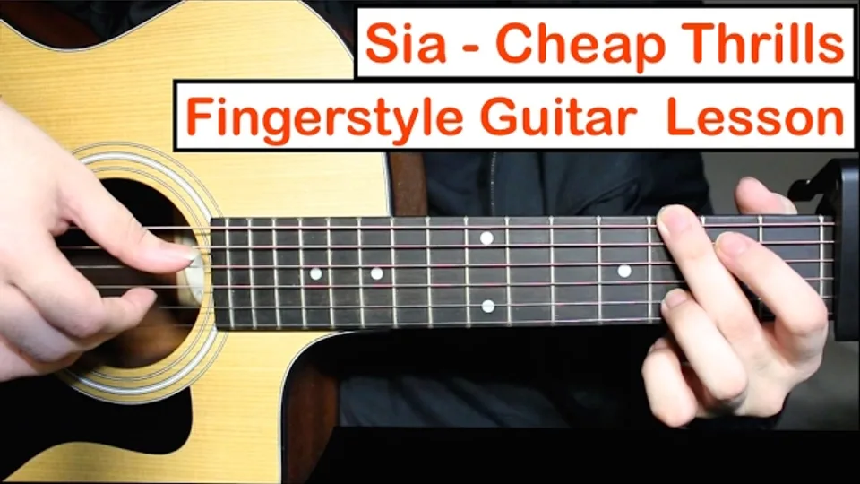 Sia - Cheap Thrills guitar lesson