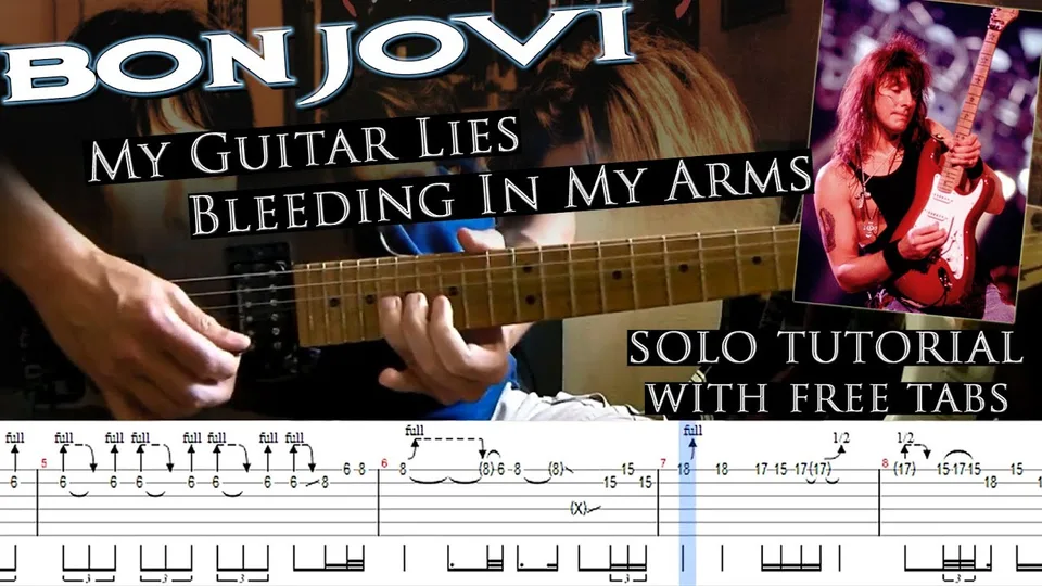 Bon Jovi - My Guitar Lies Bleeding in My Arms guitar tab