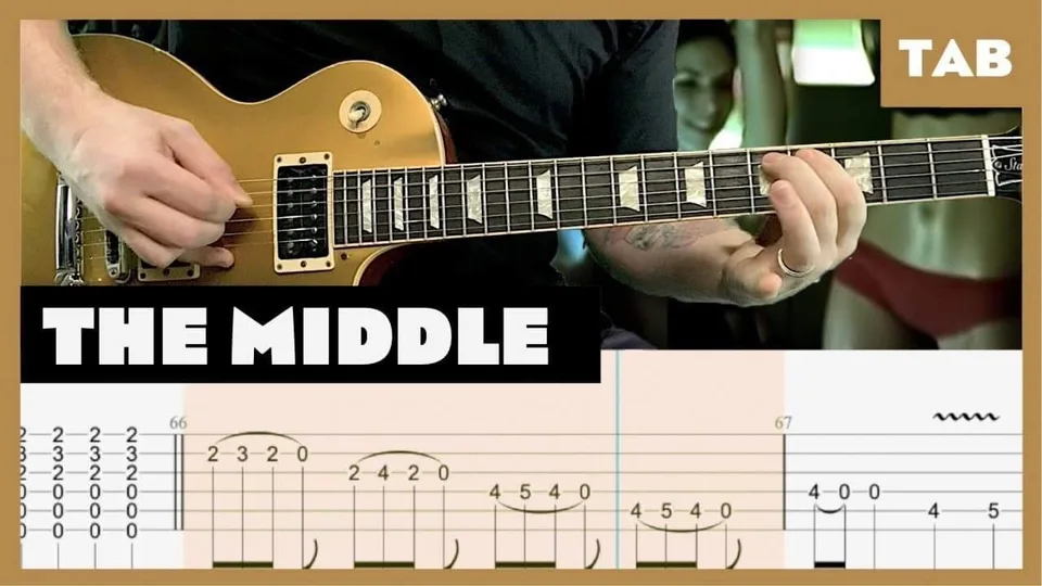 Jimmy Eat World - The Middle guitar tab