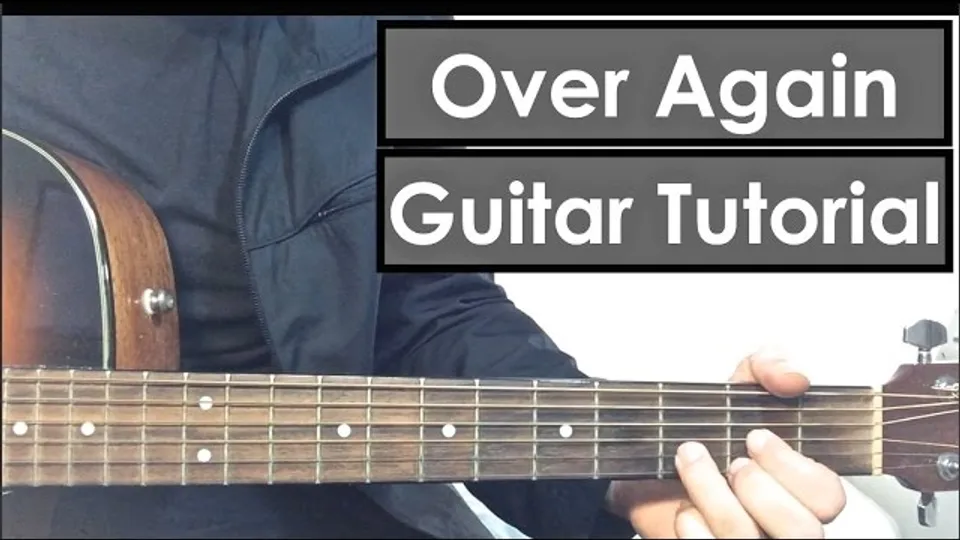 One Direction - Over Again guitar lesson