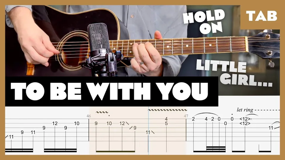 Mr. Big - To Be With You guitar tab