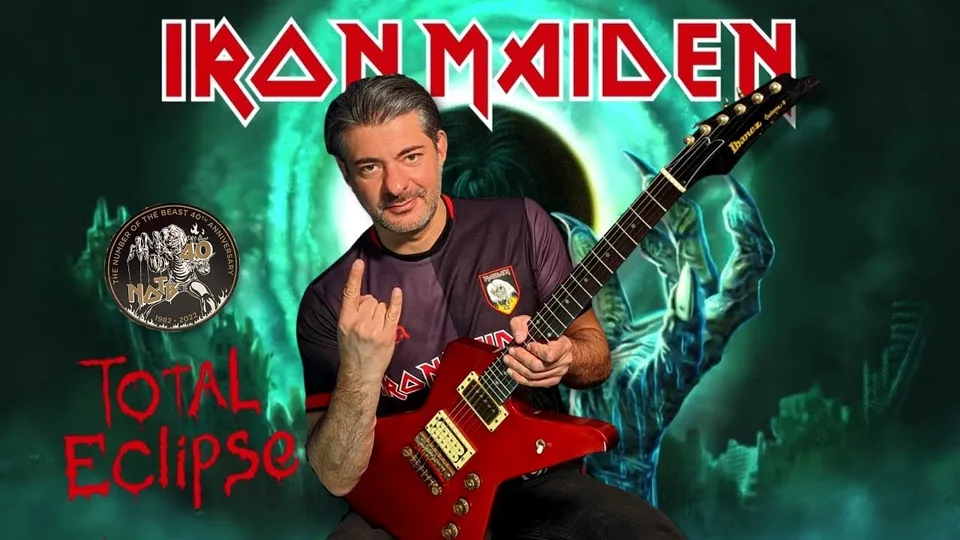 Iron Maiden - Total Eclipse guitar cover