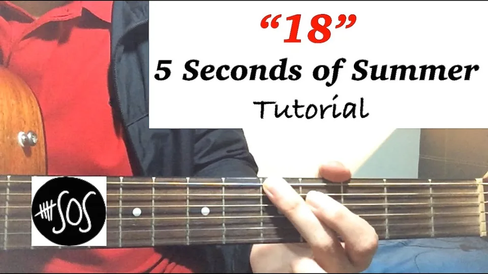 5 Seconds of Summer - 18 guitar lesson