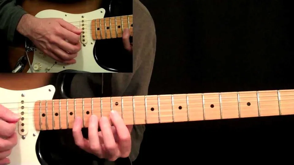 Jimi Hendrix - The Wind Cries Mary - Solo & Outro guitar lesson